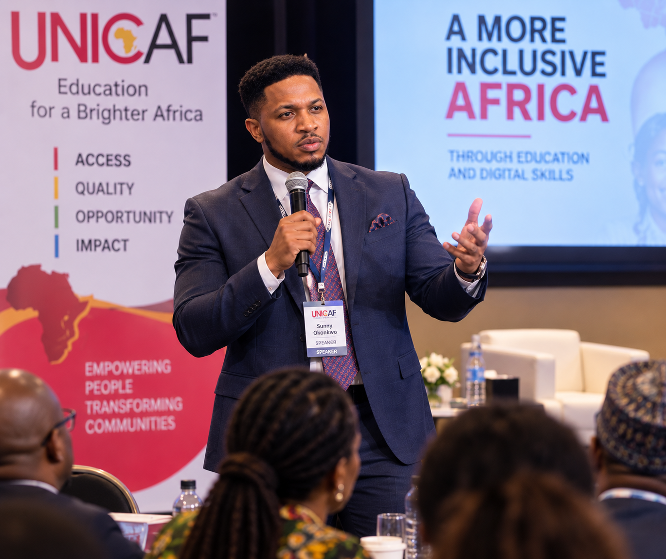 Dr. Sunny Okonkwo at UNICAF